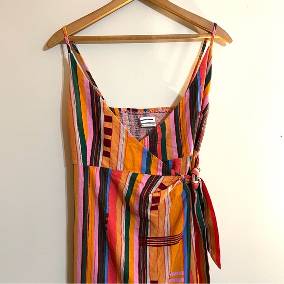 Urban Outfitters Flashing Lights Midi Wrap Dress - Picture 6 of 11